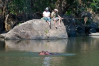 Fishing at Lukula